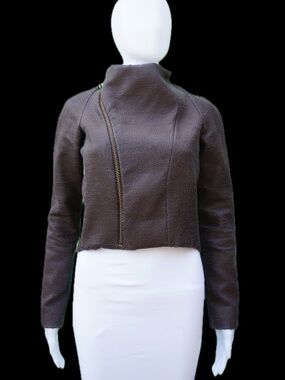 Veda Leather Biker Jacket